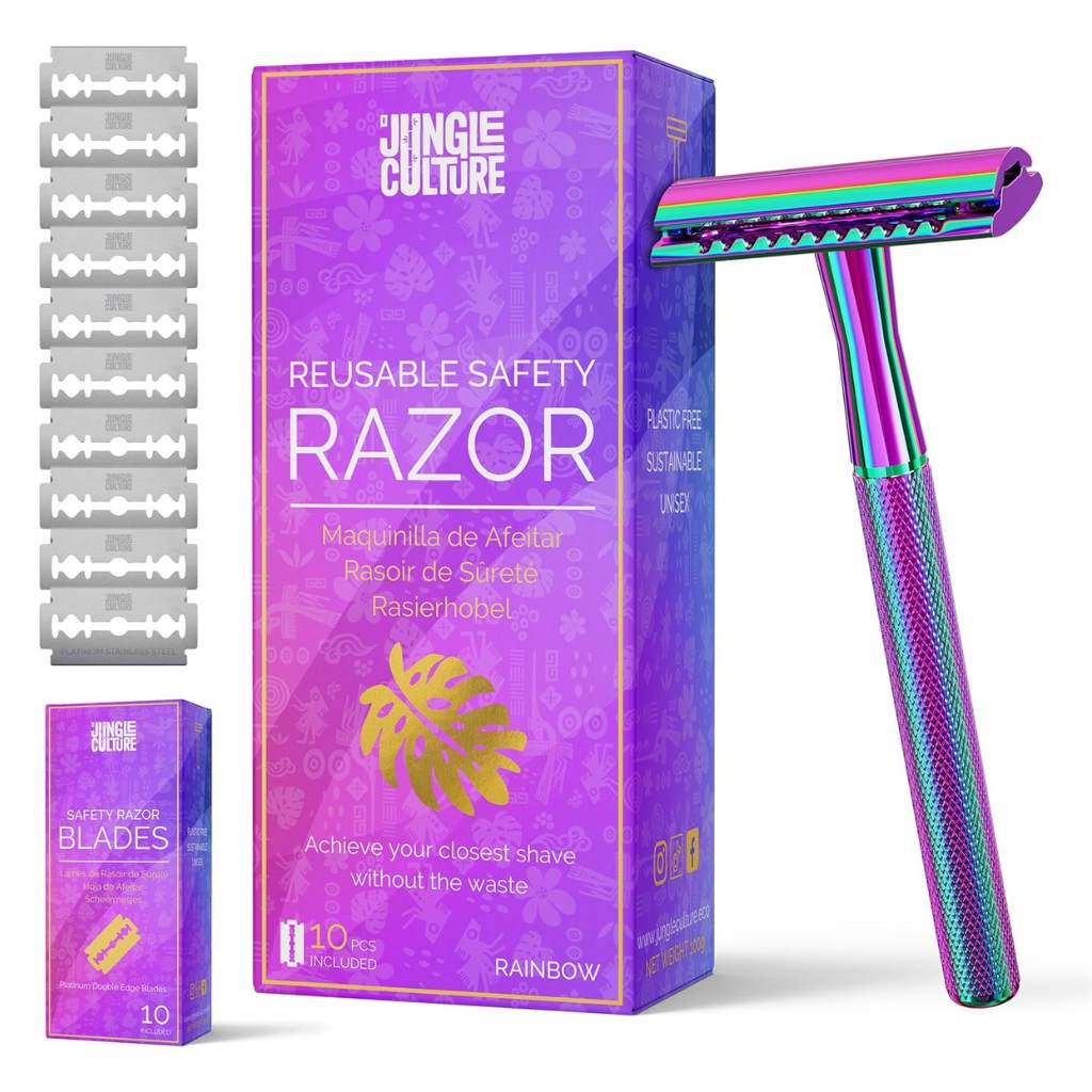 2023 Edition Jungle Culture Safety Razors | Includes 10x Razor Blades-21