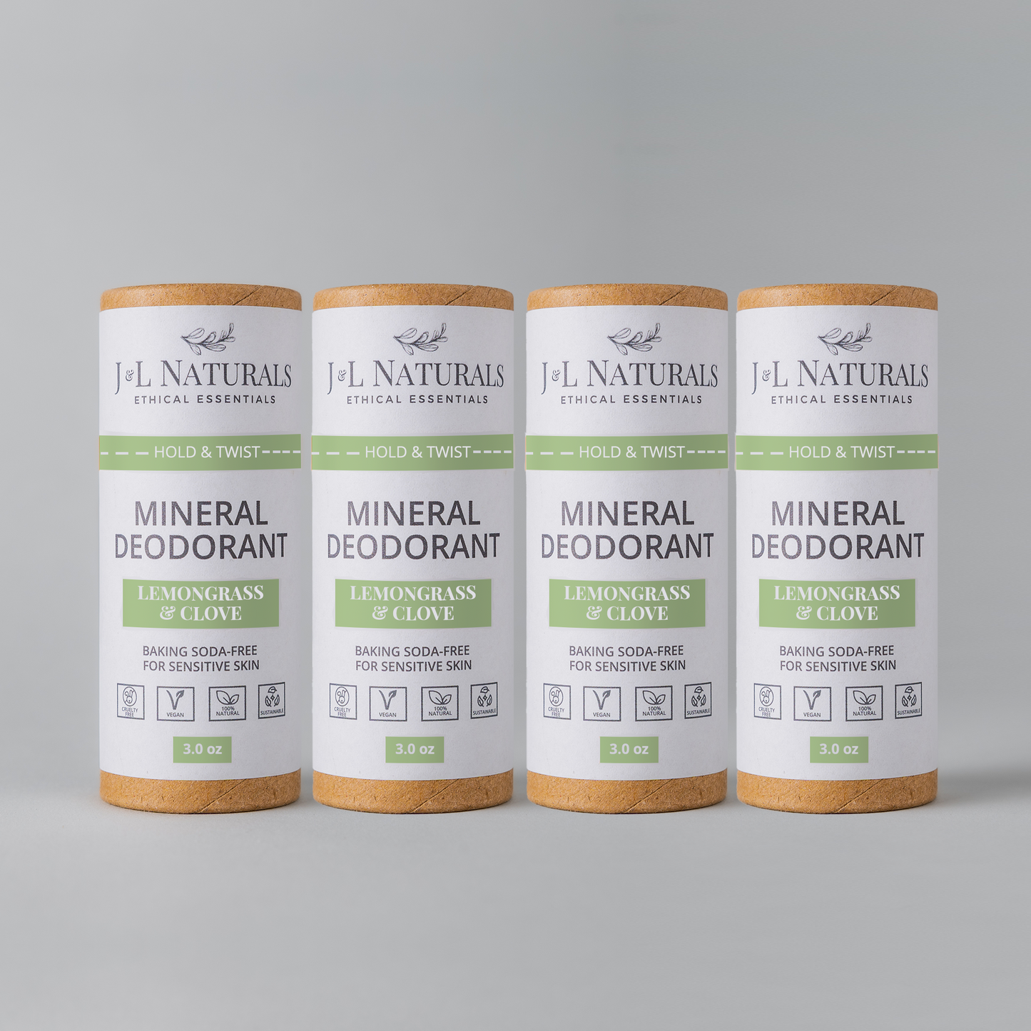 Mineral (Baking Soda-Free) Deodorant Bundle (4-Pack)-14