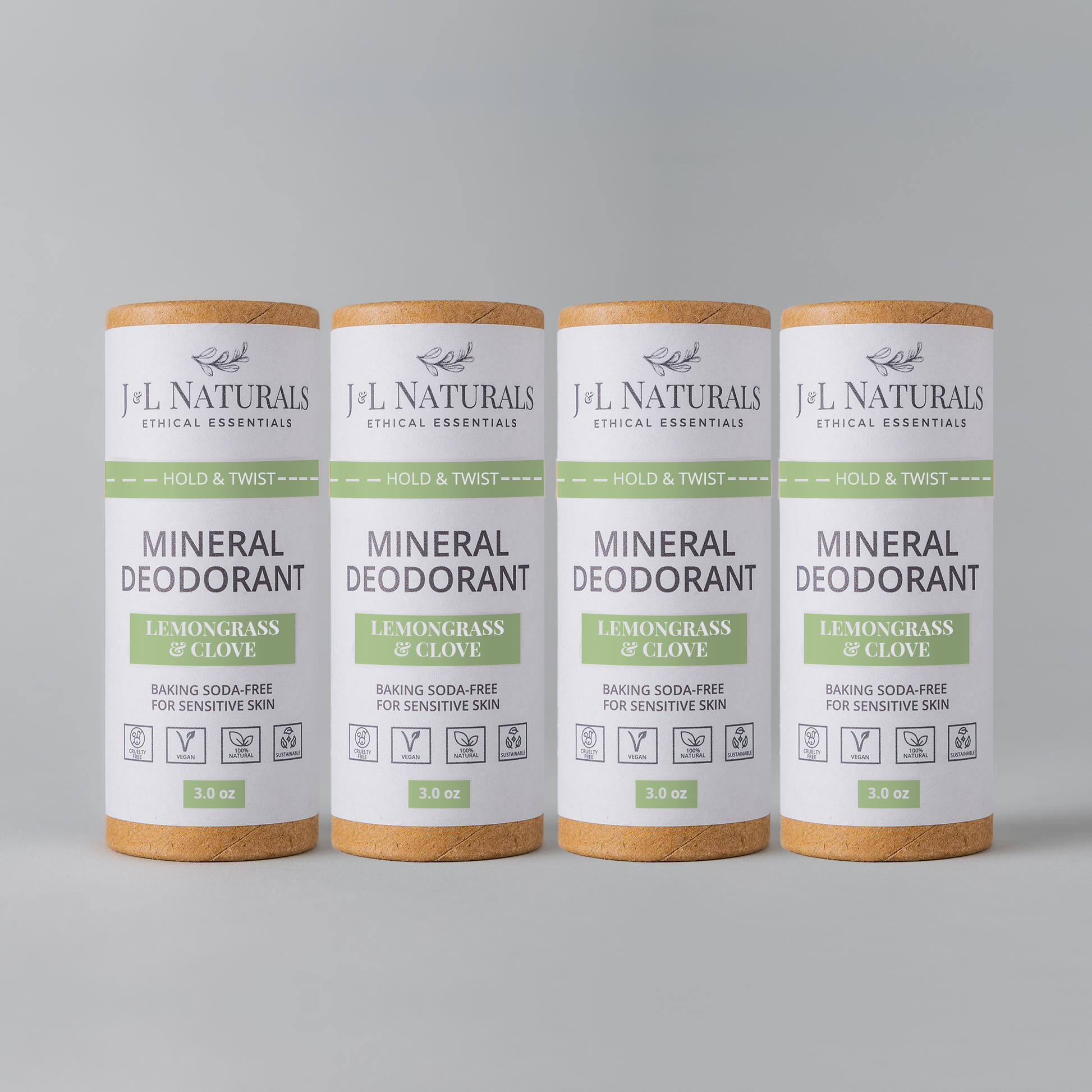 Mineral (Baking Soda-Free) Deodorant Bundle (4-Pack)-14