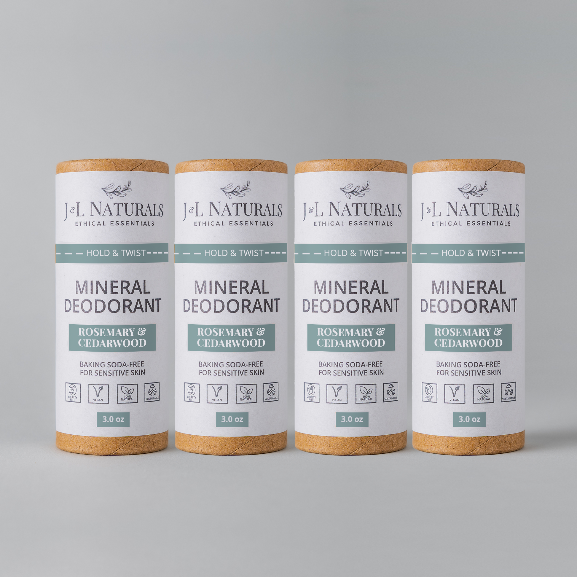 Mineral (Baking Soda-Free) Deodorant Bundle (4-Pack)-18