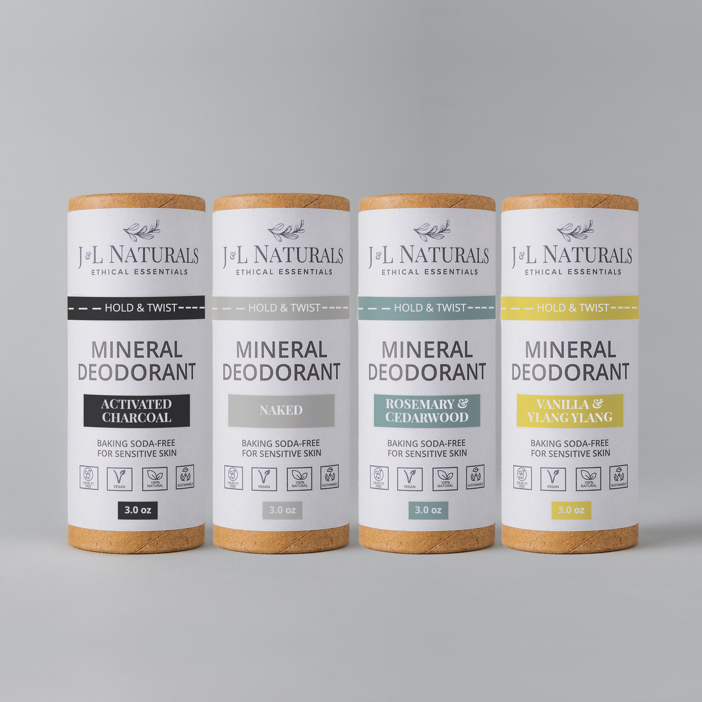 Mineral (Baking Soda-Free) Deodorant Bundle (4-Pack)-8