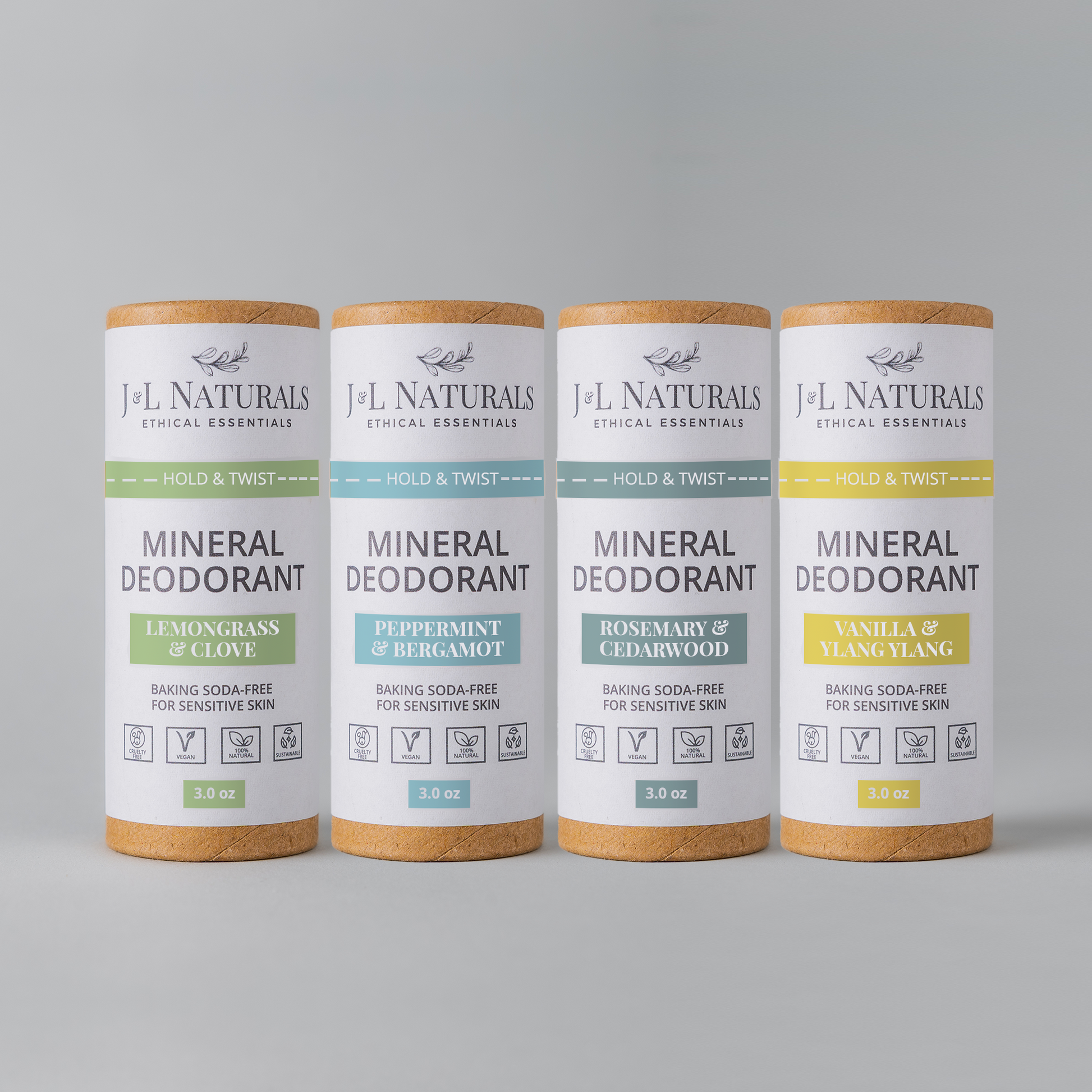 Mineral (Baking Soda-Free) Deodorant Bundle (4-Pack)-10