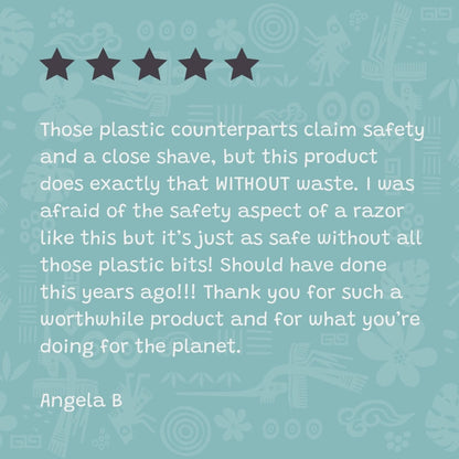 Reusable Safety Razors for Women & Men | Eco-Friendly Metal Razor-7