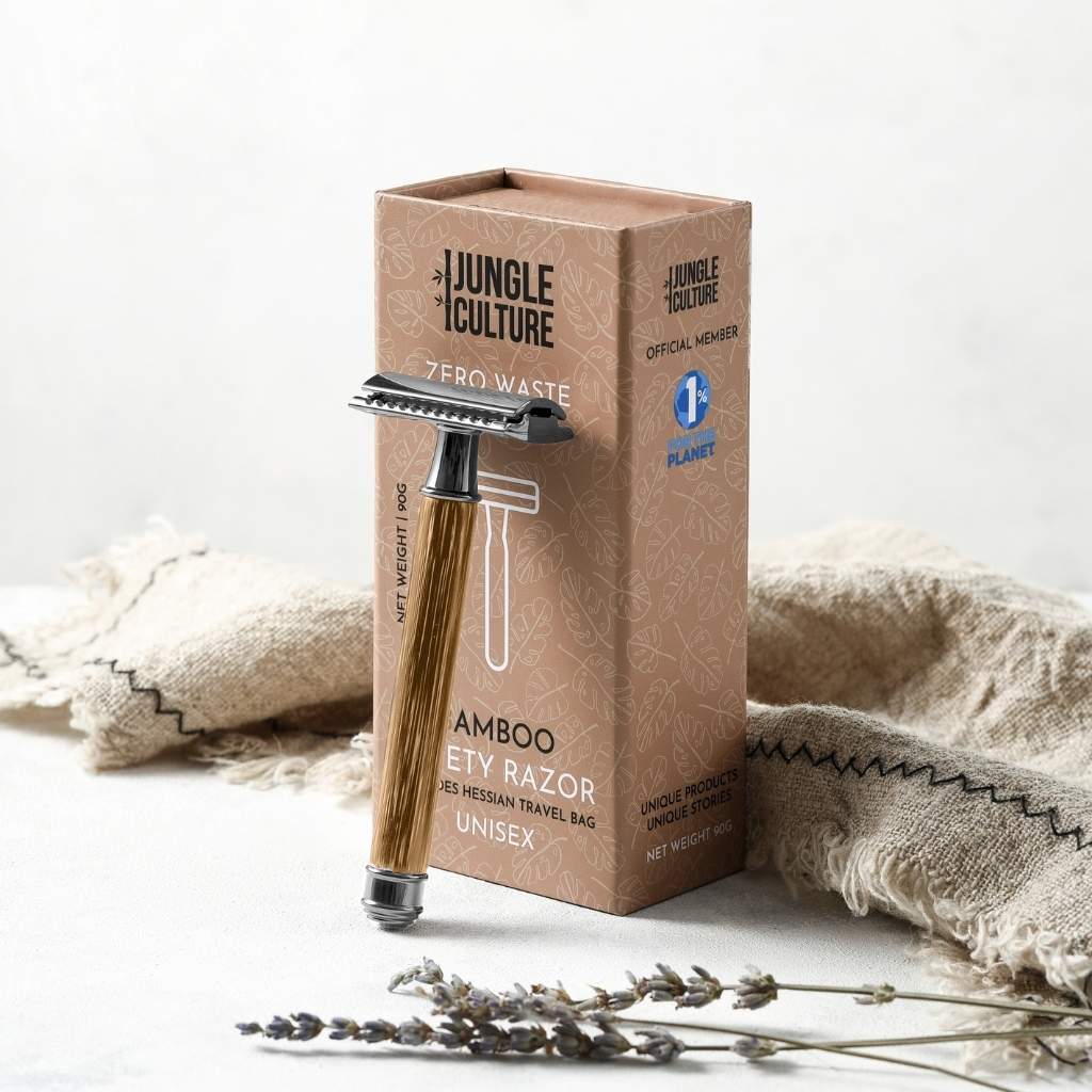 Bamboo Safety Razor | Reusable Bamboo Razor-5