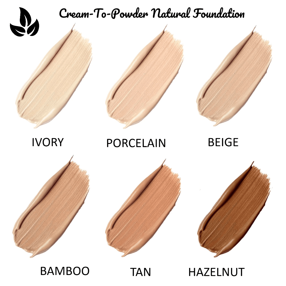 Cream-To-Powder Natural Foundation (BAMBOO) (25g, 0.9oz.)-1